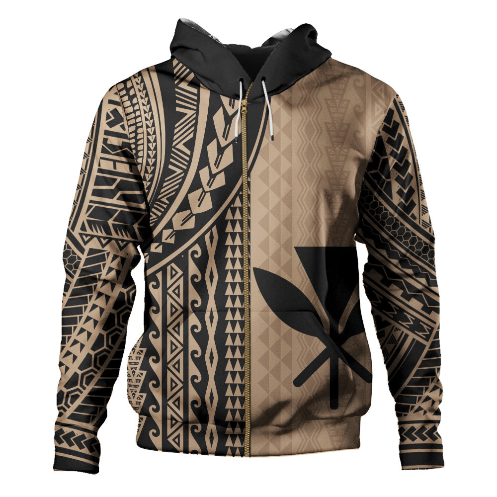Hawaii Hoodie Kanaka Maoli Polynesian Tattoo