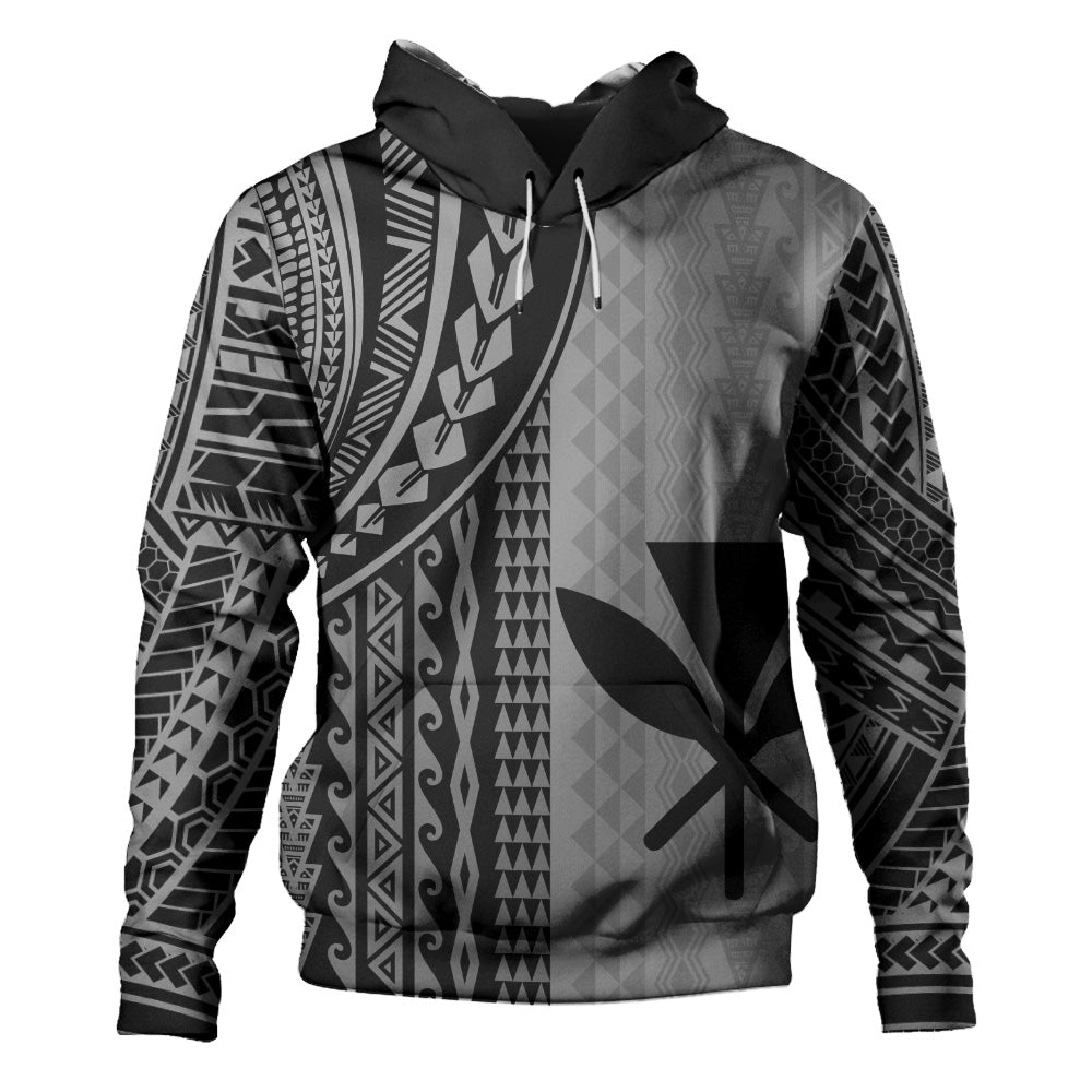 Hawaii Hoodie Kanaka Maoli Polynesian Tattoo