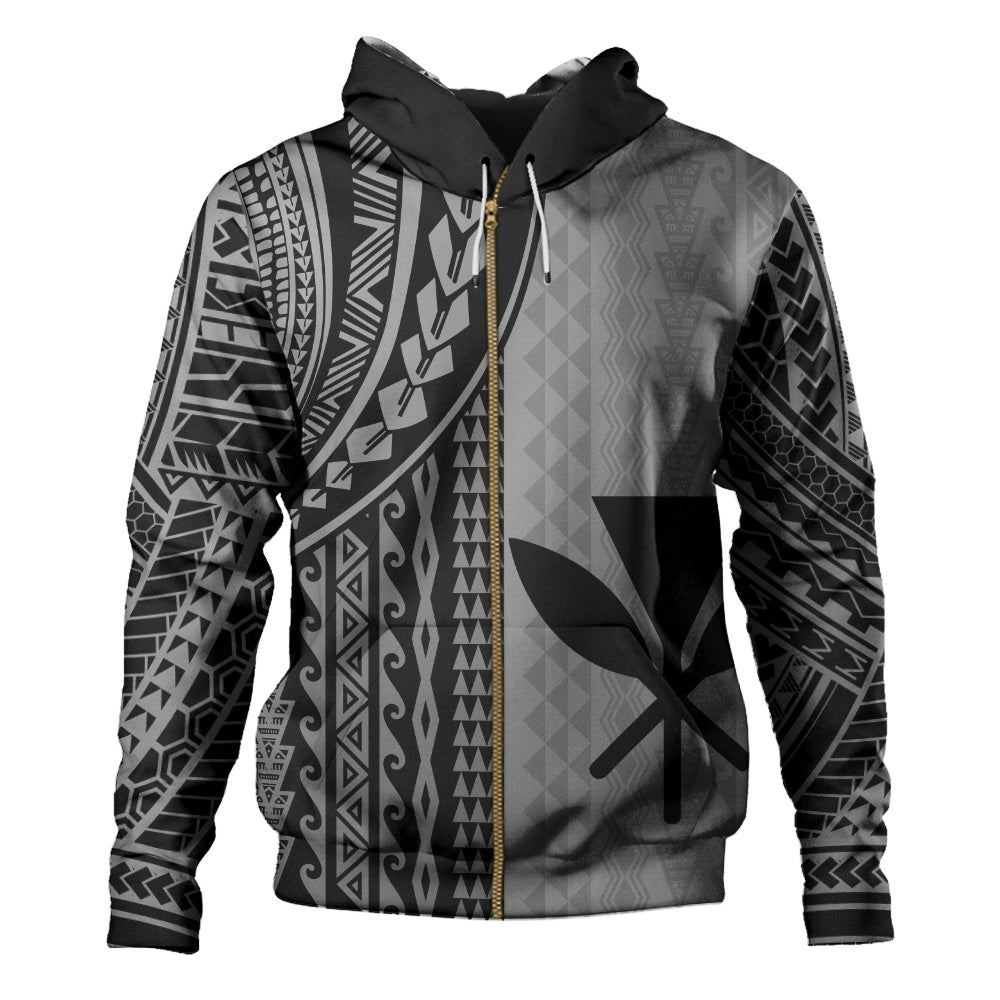 Hawaii Hoodie Kanaka Maoli Polynesian Tattoo