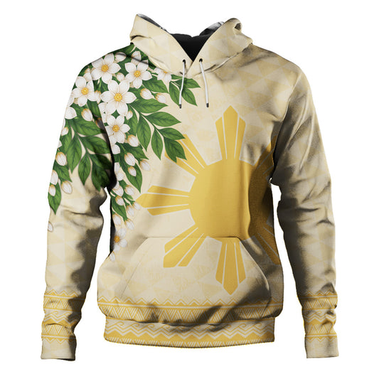 Philippines Filipinos Hoodie Sampaguita Sunshine Bloom Style