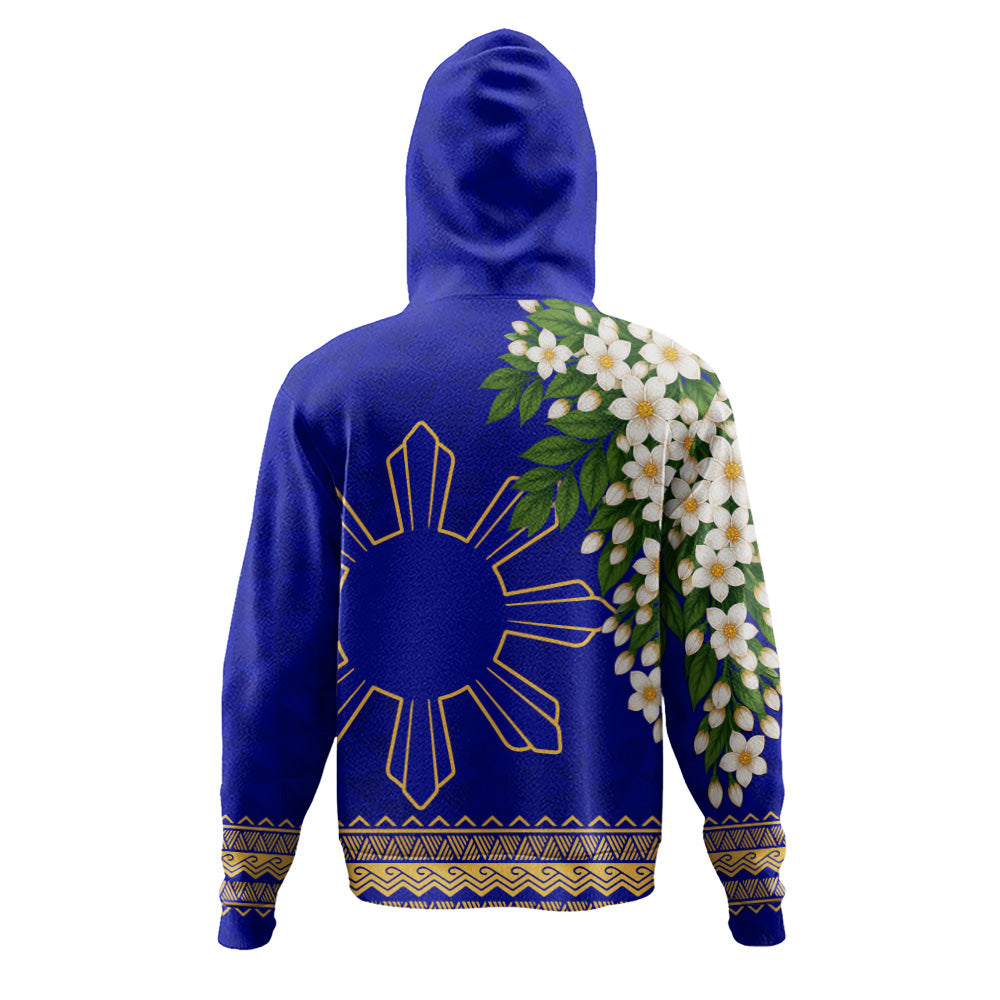 Philippines Filipinos Hoodie Sampaguita Sunshine Bloom Style