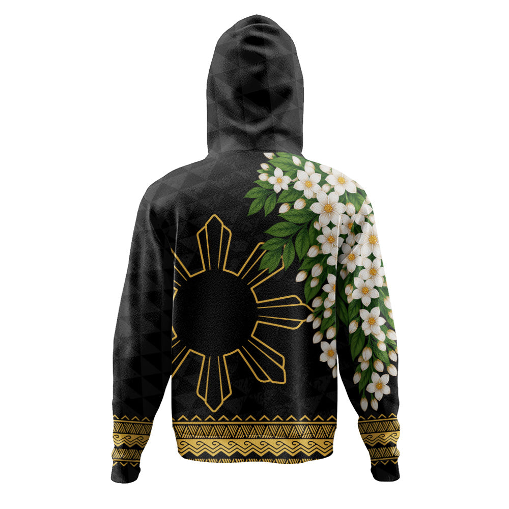 Philippines Filipinos Hoodie Sampaguita Sunshine Bloom Style