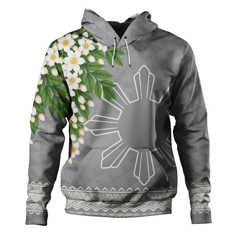 Philippines Filipinos Hoodie Sampaguita Sunshine Bloom Style