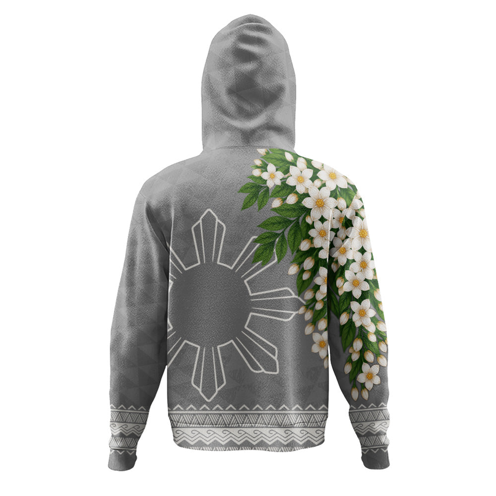 Philippines Filipinos Hoodie Sampaguita Sunshine Bloom Style