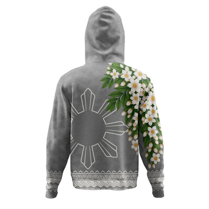 Philippines Filipinos Hoodie Sampaguita Sunshine Bloom Style