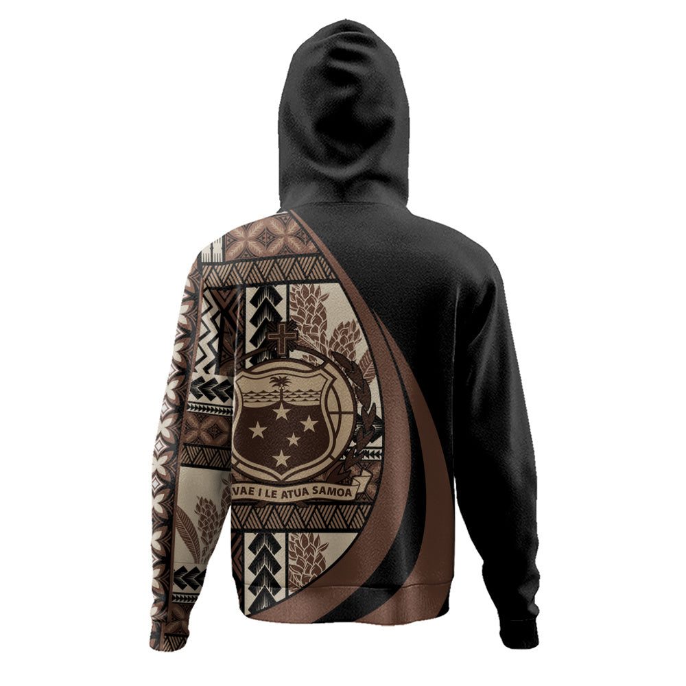 Samoa Hoodie Faavae i le Atua Siapo Tribal Heritage