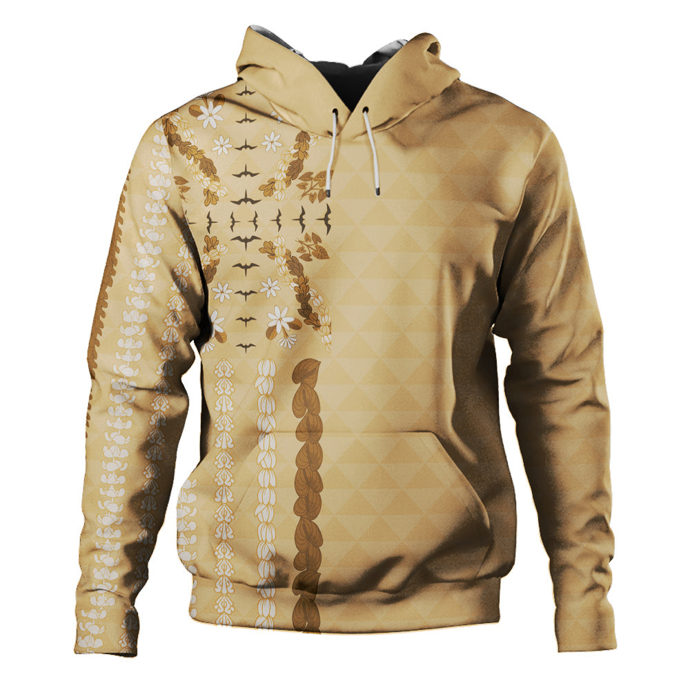 Hawaii Hoodie Lei Flower Island Elegance