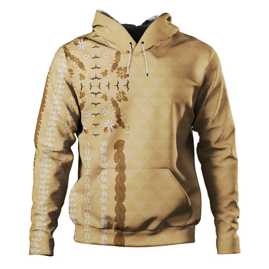 Hawaii Hoodie Lei Flower Island Elegance