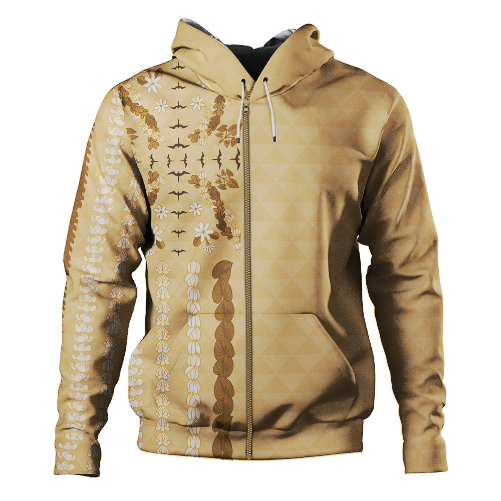 Hawaii Hoodie Lei Flower Island Elegance