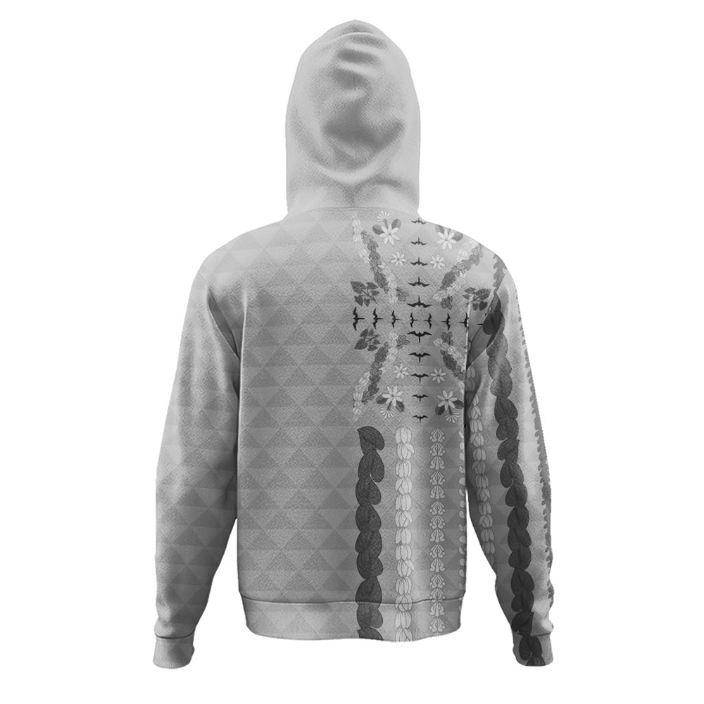Hawaii Hoodie Lei Flower Island Elegance