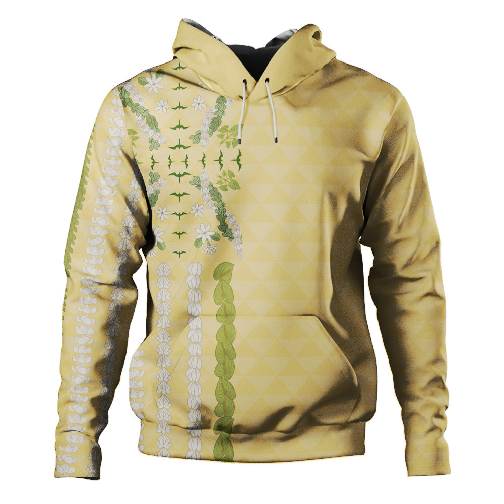 Hawaii Hoodie Lei Flower Island Elegance