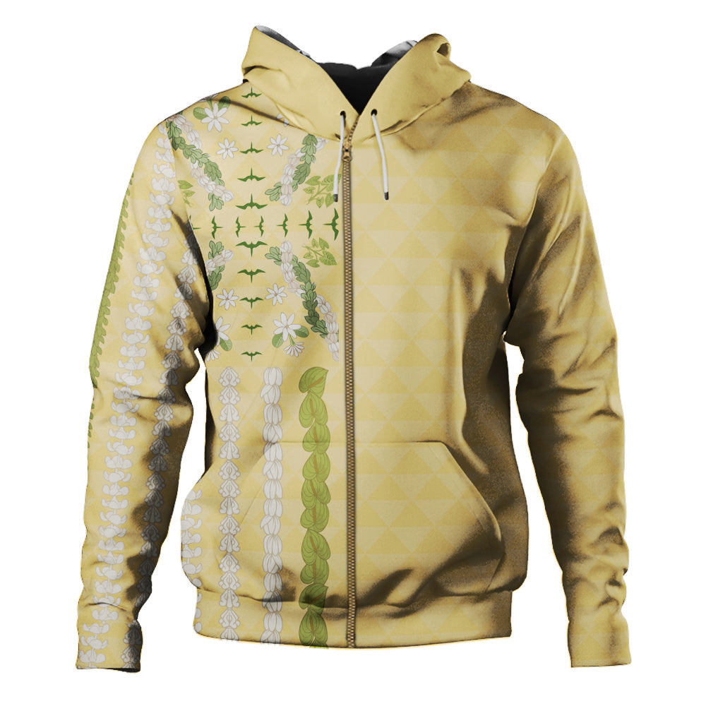 Hawaii Hoodie Lei Flower Island Elegance