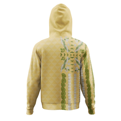 Hawaii Hoodie Lei Flower Island Elegance