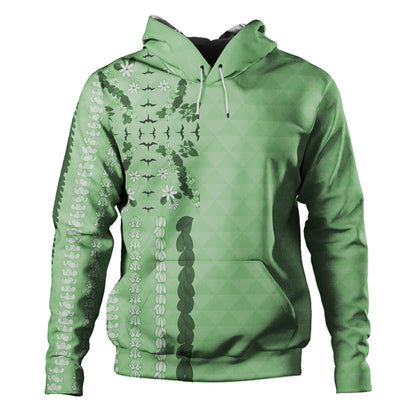 Hawaii Hoodie Lei Flower Island Elegance