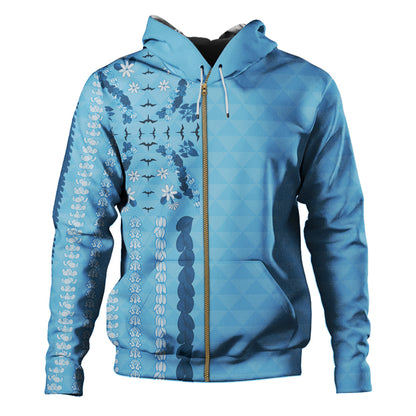 Hawaii Hoodie Lei Flower Island Elegance