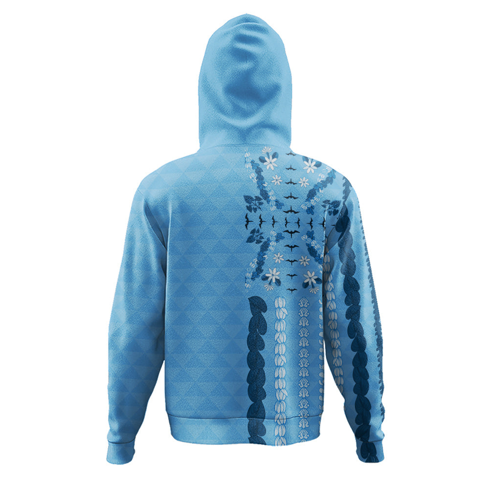 Hawaii Hoodie Lei Flower Island Elegance