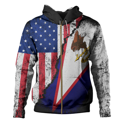 American Samoa Hoodie American Unity Style