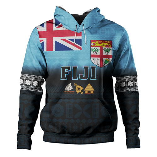 Fiji Hoodie 679 Island Crest Tribal Pride
