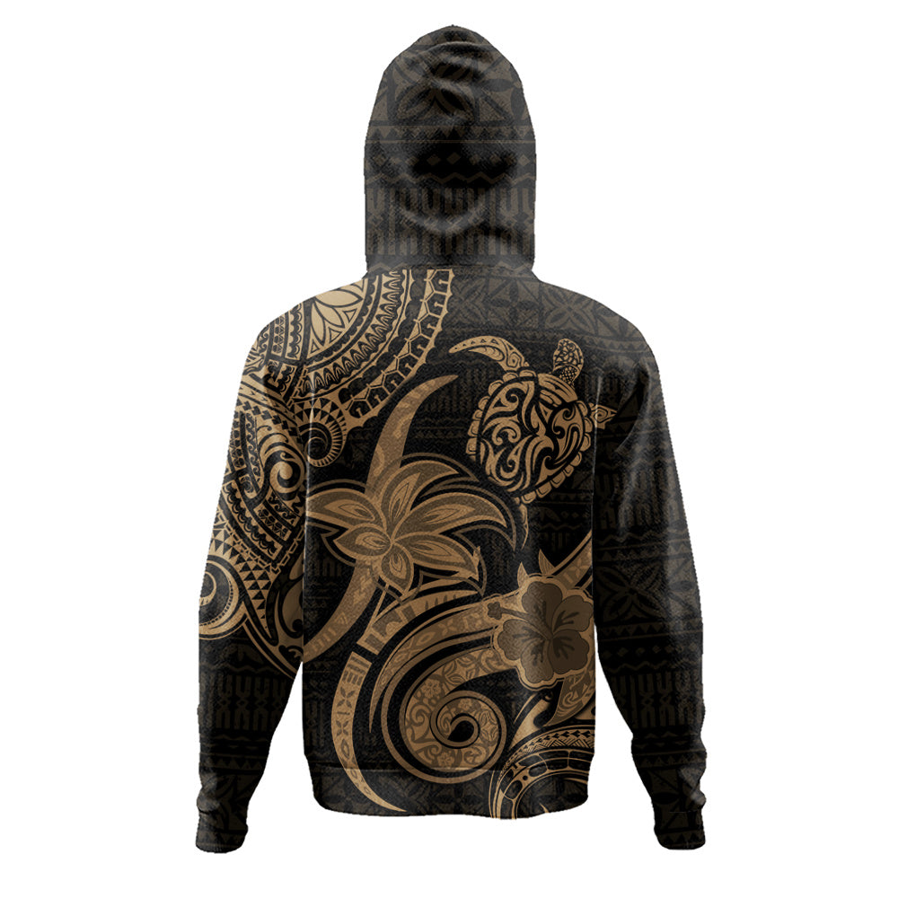 Hawaii Hoodie Honu Turtle Hibiscus Tribal Legacy