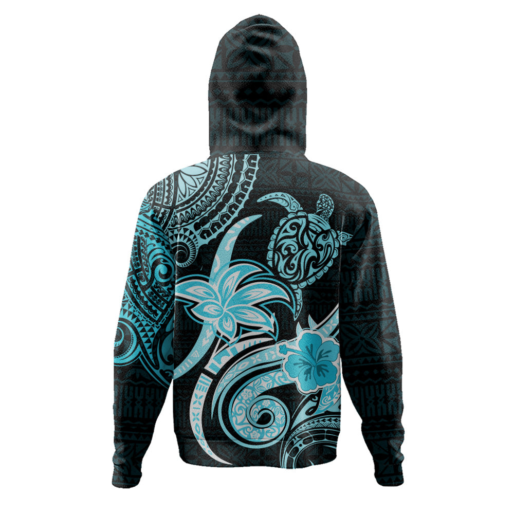 Hawaii Hoodie Honu Turtle Hibiscus Tribal Legacy