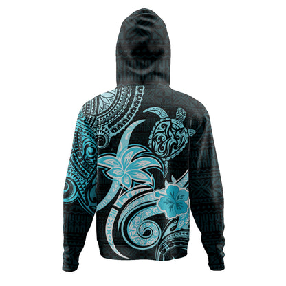 Hawaii Hoodie Honu Turtle Hibiscus Tribal Legacy