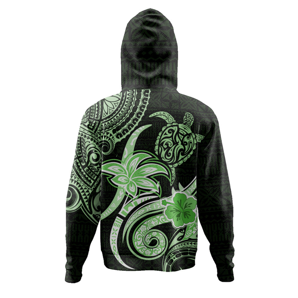 Hawaii Hoodie Honu Turtle Hibiscus Tribal Legacy