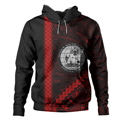 Admiral Arthur W. Radford High School Hoodie Tribal Polynesian Pride Style