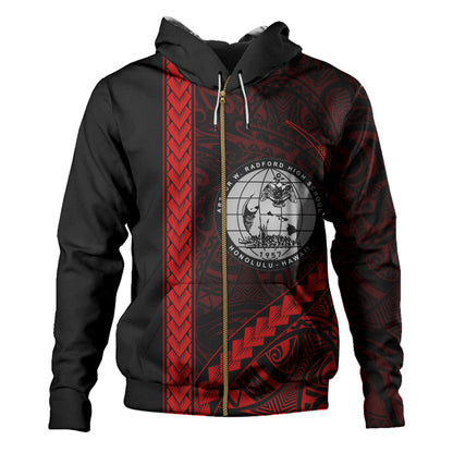 Admiral Arthur W. Radford High School Hoodie Tribal Polynesian Pride Style