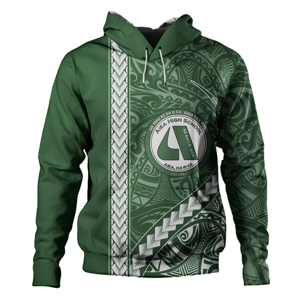 ʻAiea High School Hoodie Tribal Polynesian Pride Style