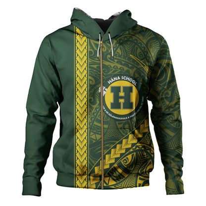 Hana High and Elementary School Hoodie Tribal Polynesian Pride Style