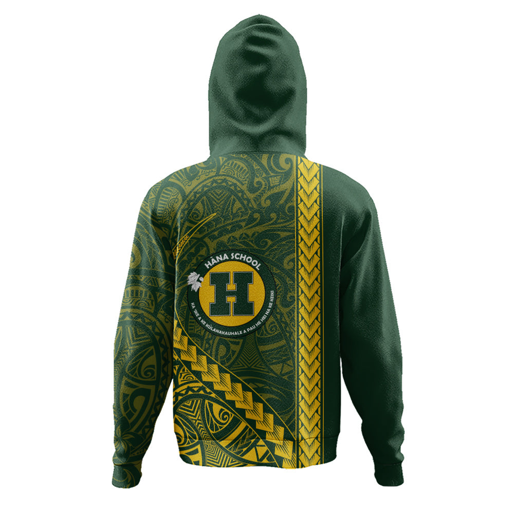 Hana High and Elementary School Hoodie Tribal Polynesian Pride Style