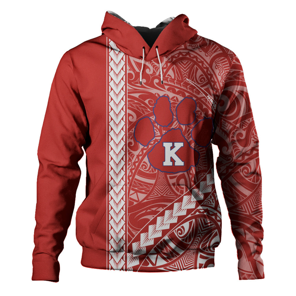 Keaʻau High School Hoodie Tribal Polynesian Pride Style