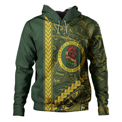 Leilehua High School Hoodie Tribal Polynesian Pride Style
