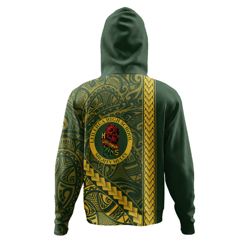 Leilehua High School Hoodie Tribal Polynesian Pride Style