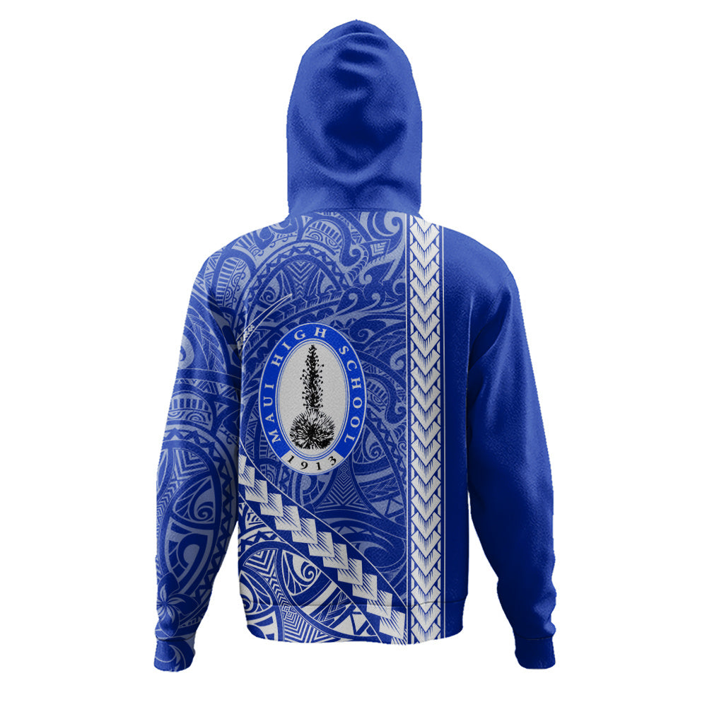 Maui High School Hoodie Tribal Polynesian Pride Style