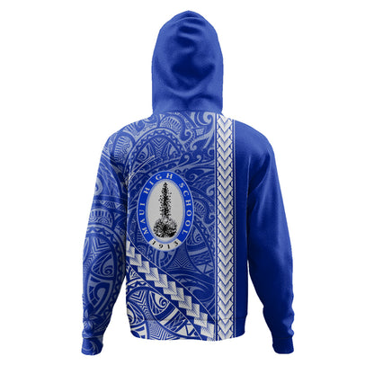 Maui High School Hoodie Tribal Polynesian Pride Style