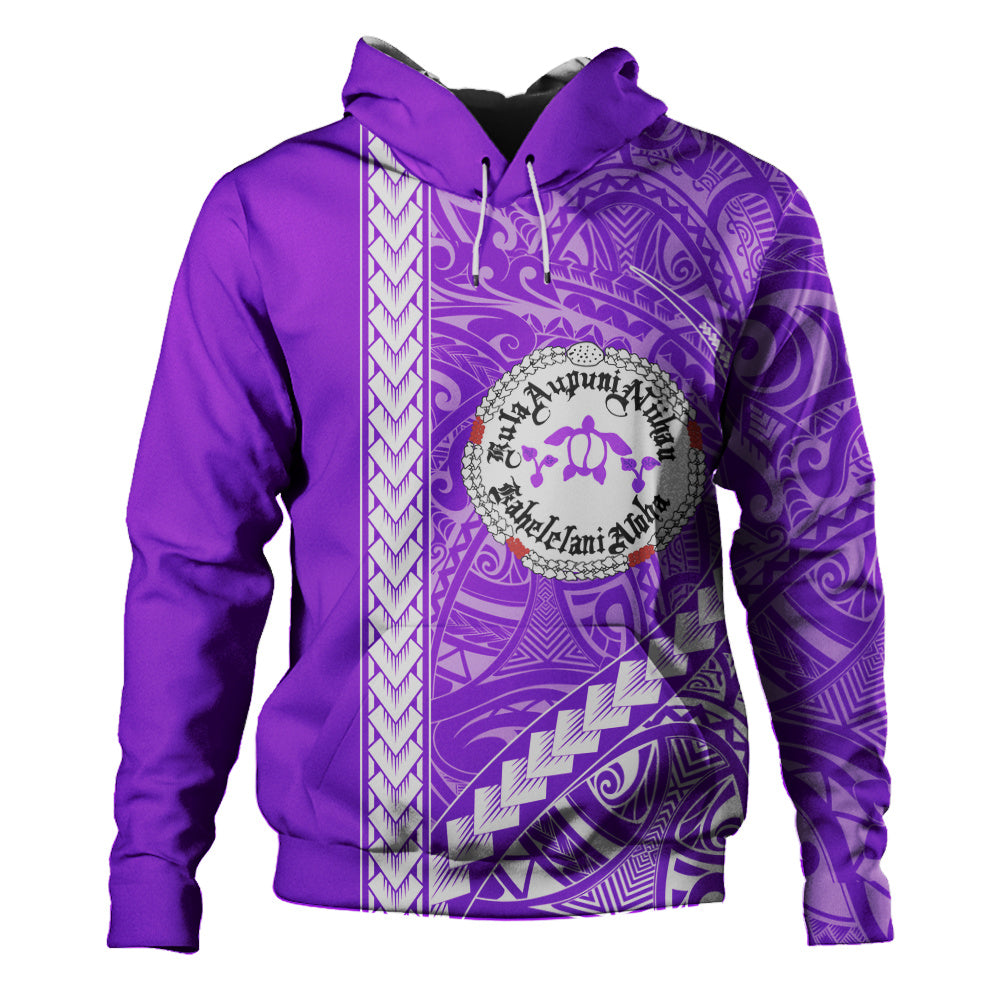 Ni'ihau High and Elementary School Hoodie Tribal Polynesian Pride Style