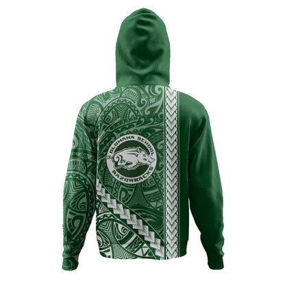 Olomana High & Intermediate School Hoodie Tribal Polynesian Pride Style