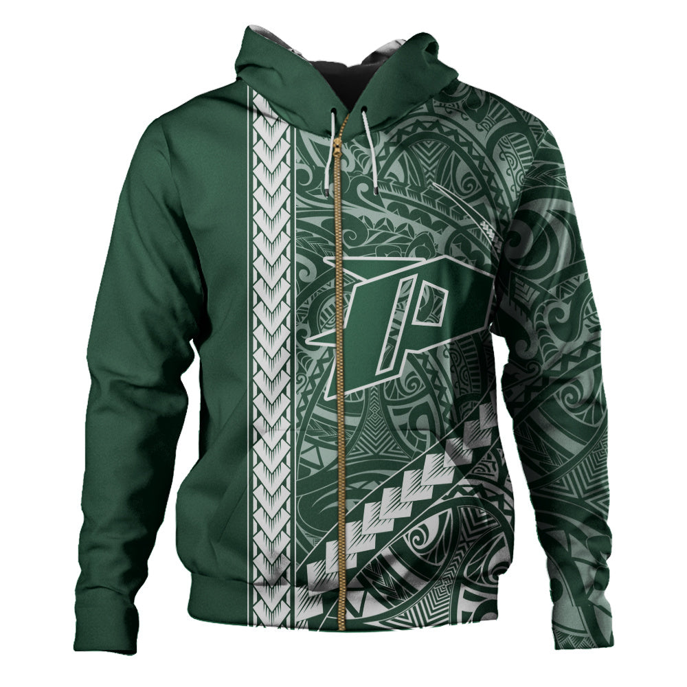 Pahoa High and Intermediate School Hoodie Tribal Polynesian Pride Style