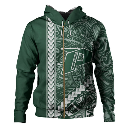 Pahoa High and Intermediate School Hoodie Tribal Polynesian Pride Style