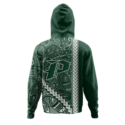 Pahoa High and Intermediate School Hoodie Tribal Polynesian Pride Style