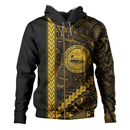 President William McKinley High School Hoodie Tribal Polynesian Pride Style