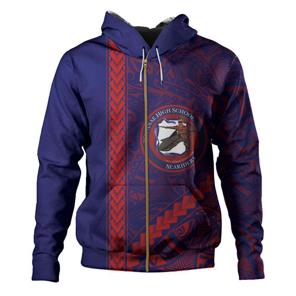 Waianae High School Hoodie Tribal Polynesian Pride Style
