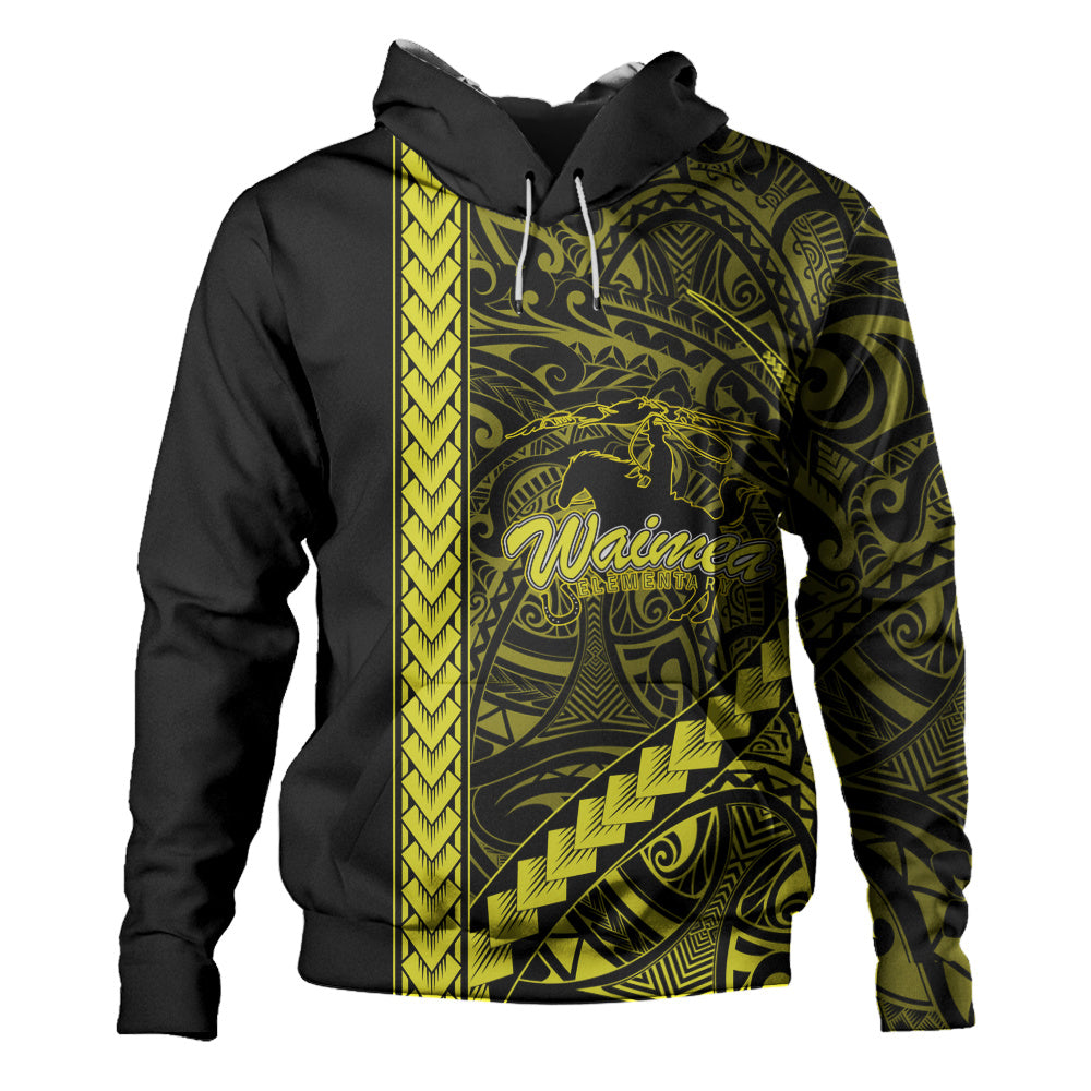 Waimea Elementary School Hoodie Tribal Polynesian Pride Style