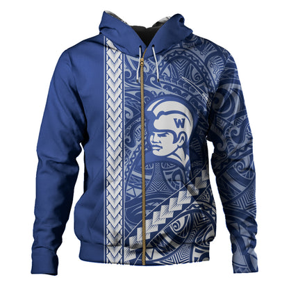 Waimea High School Hoodie Tribal Polynesian Pride Style