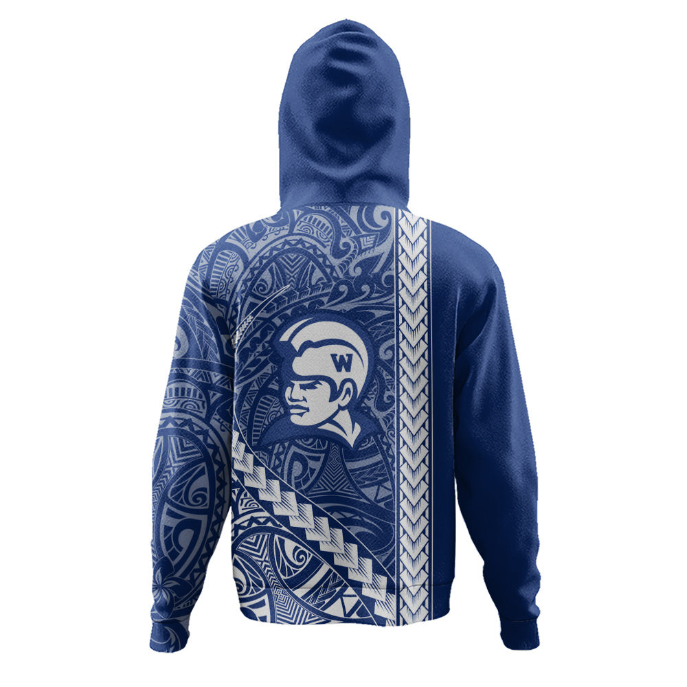 Waimea High School Hoodie Tribal Polynesian Pride Style