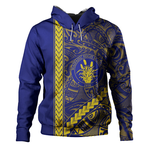 Waipahu High School Hoodie Tribal Polynesian Pride Style