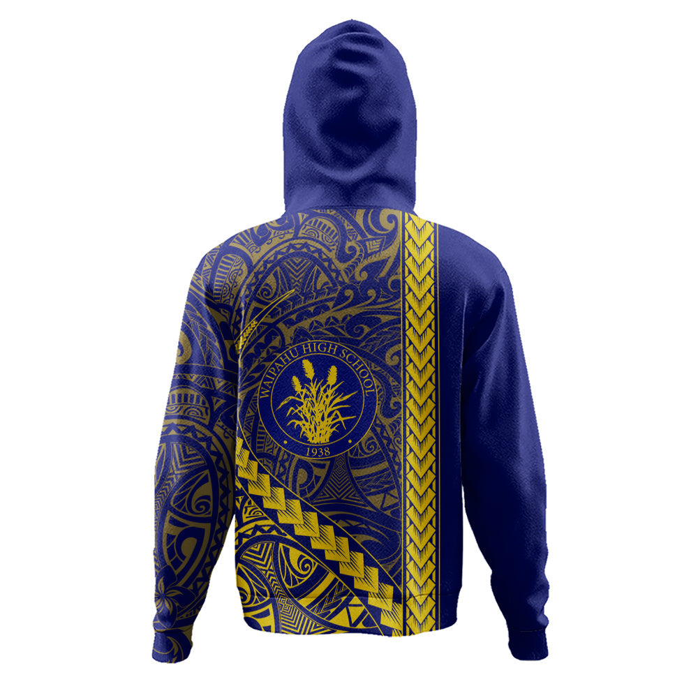 Waipahu High School Hoodie Tribal Polynesian Pride Style