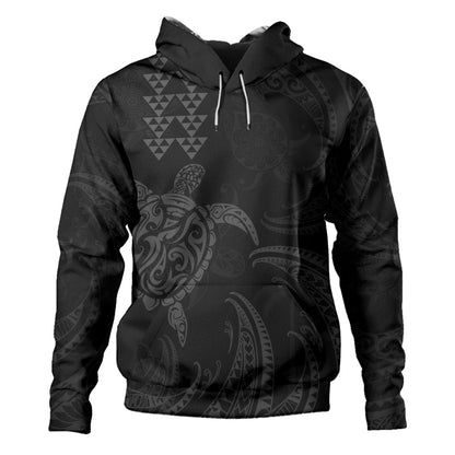 Hawaii Hoodie Polynesian Turtle Tribal Ocean Spirit