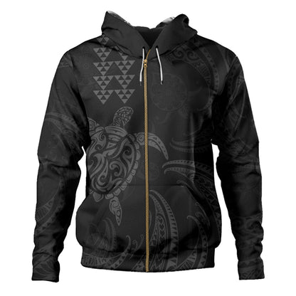 Hawaii Hoodie Polynesian Turtle Tribal Ocean Spirit